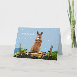 Pet Loss Beileid Karte