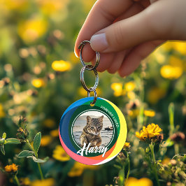 Pet Loss Beileid Memorial Keepake Symbol Schlüsselanhänger