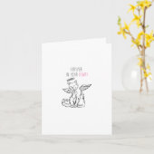 Pet Loss Card Karte (Gelbe Blume)
