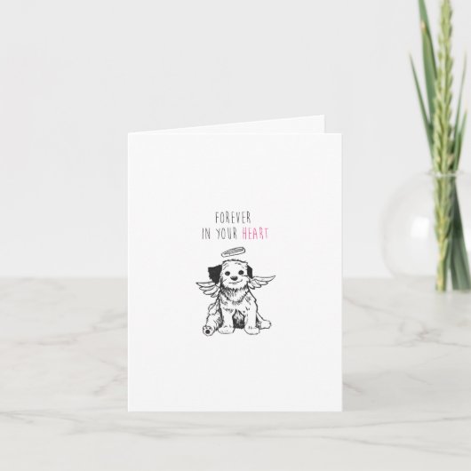 Pet Loss Card Karte (Vorderseite)