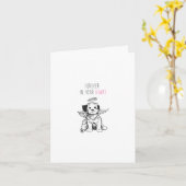 Pet Loss Card Karte (Gelbe Blume)