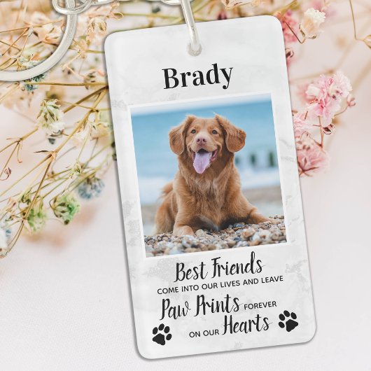 Pet Loss Dog Pet Memorial Schlüsselanhänger