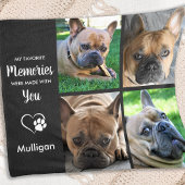 Pet Loss Hund Lover Beileid Foto Pet Memorial Fleecedecke