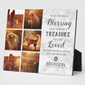 Pet Loss - Hunde-Memorial FotoCollage Fotoplatte (Seite)