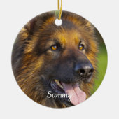 Pet Loss Rainbow Bridge Foto Keramik Ornament (Vorne)