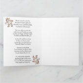 Pet Loss Sunset Beileid Gedicht Karte (Innenseite)