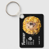 PET LOSS your photo and name Schlüsselanhänger (Vorderseite)