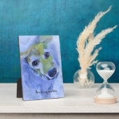 Pet Love : Du bist mein Sonnenschein : Hundeliebha Fotoplatte (Seite)