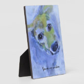 Pet Love : Du bist mein Sonnenschein : Hundeliebha Fotoplatte (Seite)