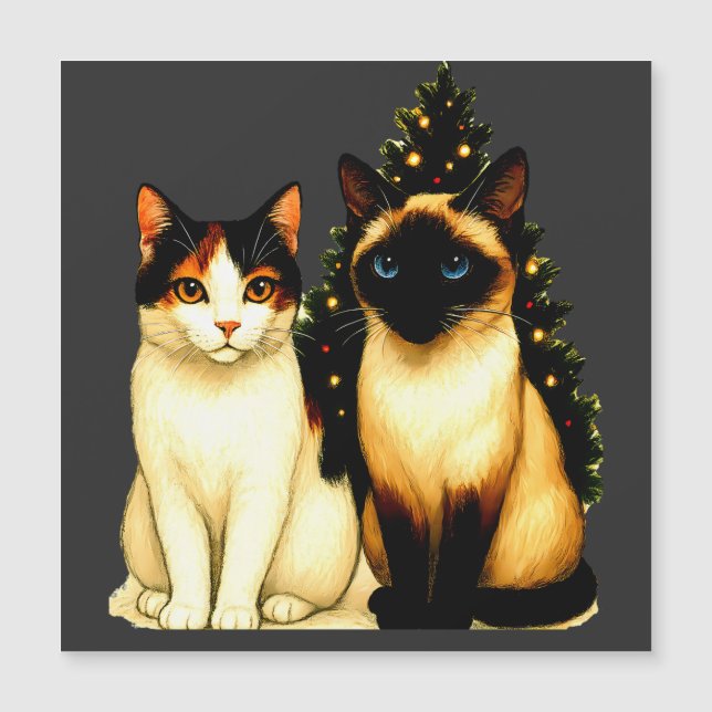 Pet Lover Art Magnetkarte (Vorderseite)