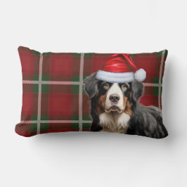 Pet Lover Christmas Bernese Mountain Dog Kariert Lendenkissen