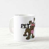 Pet Lover Coffee Tasse (Vorderseite Links)