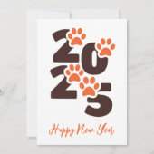 Pet Lover Einfach glückliche neue Jahre Karten 202 (Vorderseite)