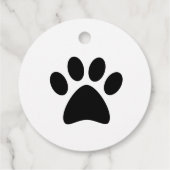 Pet-Lover-Fällung Geschenkanhänger (Rückseite)