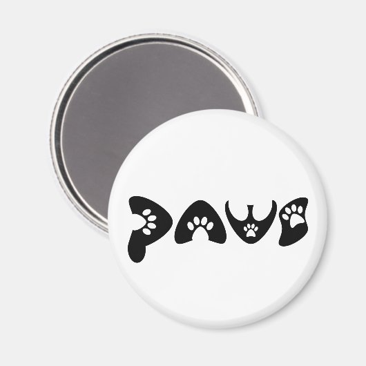 Pet-Lover-Fällung Magnet (Vorderseite/Rückseite)