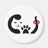 Pet-Lover-Fällung Magnet (Vorne)
