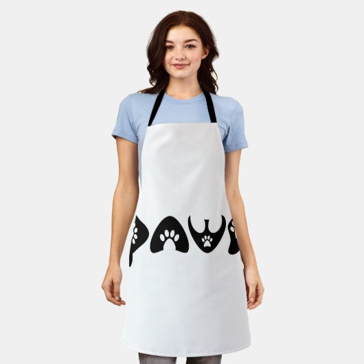 Pet-Lover-Fällung Schürze (Getragen)