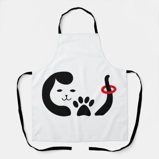 Pet-Lover-Fällung Schürze (Vorderseite)