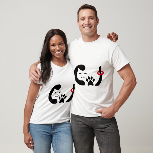 Pet-Lover-Fällung T-Shirt (Unisex)