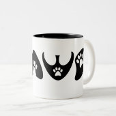 Pet-Lover-Fällung Zweifarbige Tasse (VorderseiteRechts)