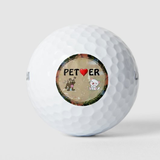 Pet Lover Golf Ball (Vorderseite)