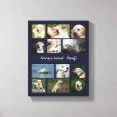 Pet Lover Keepake Leinwanddruck (Vorderseite)