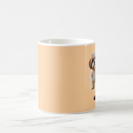 Pet Lover of Fur & Feathers Dog, Cat and Bird URM Kaffeetasse (Mittel)