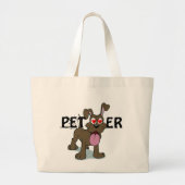 Pet Lover Tote Bag Jumbo Stoffbeutel (Vorne)