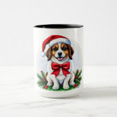 Pet Lover Weihnachts Foto Tasse Geschenk (Zentrum)