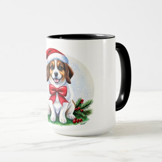Pet Lover Weihnachts Foto Tasse Geschenk (VorderseiteRechts)