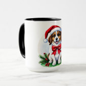 Pet Lover Weihnachts Foto Tasse Geschenk (Vorderseite Links)