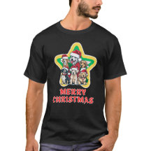 PET LOVERS CHRISTMAS T SHIRT