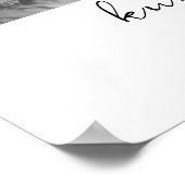 Pet Lovers Dog Mom Or Dog Dad Personalized Message Poster (Ecke)