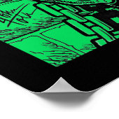 Pet Manster Poster (Ecke)