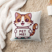 Pet Me Kitty Kissen (Decke)
