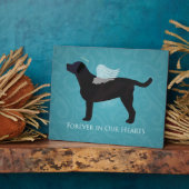 Pet-Memorial Beileid Pet Loss Design Fotoplatte (Seite)