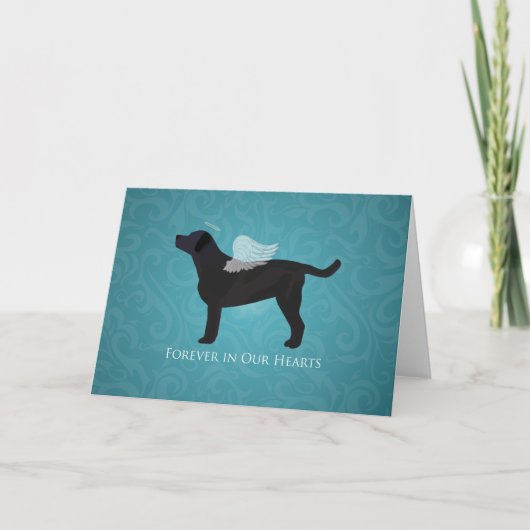 Pet-Memorial Beileid Pet Loss Design Karte (Vorderseite)