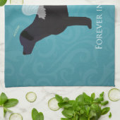 Pet-Memorial Beileid Pet Loss Design Küchentuch (Gefaltet)