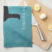 Pet-Memorial Beileid Pet Loss Design Küchentuch (Viertel Falte)