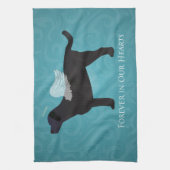 Pet-Memorial Beileid Pet Loss Design Küchentuch (Vertikal)