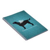 Pet-Memorial Beileid Pet Loss Design Notizblock (Rechte Seite)