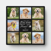 Pet Memorial Geschenk Personalisiert Pet Loss Keep Fotoplatte (Vorderseite)