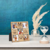 Pet Memorial Keepake Einzigartiges Foto Collage Fotoplatte (InSitu)