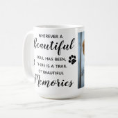 Pet Memorial Keepake Foto Kaffee Tasse (Vorderseite Links)