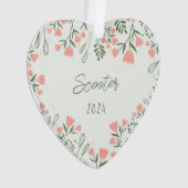 Pet Memorial Keepake Ornament (Vorderseite)