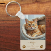 Pet Memorial Keepake Schlüsselanhänger (Vorderseite)