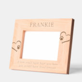 Pet Memorial Love Forever Geätzte Rahmen (Links)