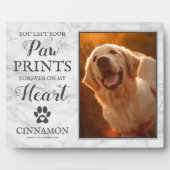 PET Memorial Marble Foto Frame Fotoplatte (Vorderseite)