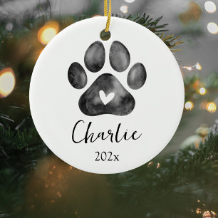 Pet Memorial Pad Print Foto Ornament