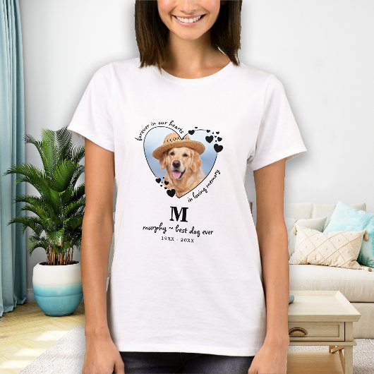 Pet Memorial Pet Loss Bewahren Benutzerdefiniertes T-Shirt